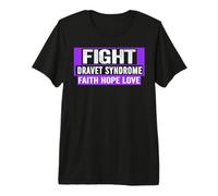 Camisa de concientización sobre el síndrome de Dravet - Combate el síndrome de Dravet Camiseta Premium