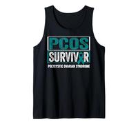 Camisa de concientización sobre el síndrome de Ovario poliquístico sobreviviente Camiseta sin Mangas