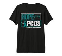 Camisa de concientización sobre el SOP Hope PCOS Síndrome de Ovario poliquístico Camiseta Premium