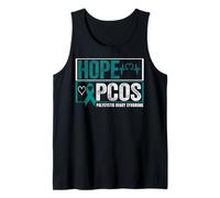Camisa de concientización sobre el SOP Hope PCOS Síndrome de Ovario poliquístico Camiseta sin Mangas