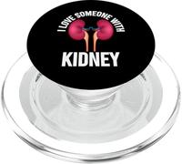Camisa de concientización sobre Enfermedades renales - I Love Someone with Kidney PopSockets PopGrip para MagSafe