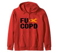 Camisa de concientización sobre la EPOC FU - Conciencia sobre la EPOC FU Sudadera con Capucha