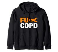Camisa de concientización sobre la EPOC FU - Conciencia sobre la EPOC FU Sudadera con Capucha