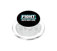 Camisa de concientización sobre la osteoporosis - Combate la Conciencia sobre la osteoporosis PopSockets PopGrip para MagSafe