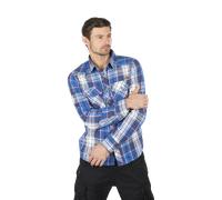 Brandit Check Camiseta, azul, tamaño L para Hombres