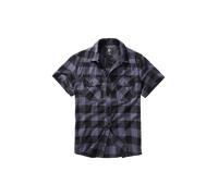 Brandit Check Shirt Short Sleeve, color: black/grey, size: M