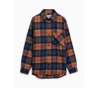 Camisa de cuadros Relaxed Carhartt WIP Dern Long Sleeve para hombre Naranja XS