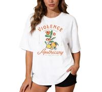 Camisa de cuarta ala para mujer Basgiath War College Camisas Cuadrante Camiseta para los amantes del libro, Blanco, S