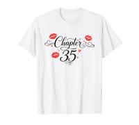 Camisa de cumpleaños número 35 para Mujer, capítulo 35, Regalo de Treinta y Cinco Camiseta