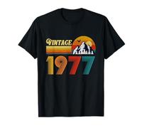 Camisa de cumpleaños número 49, 49 años, para Hombres y Mujeres, Retro, Vintage, 1977 Camiseta
