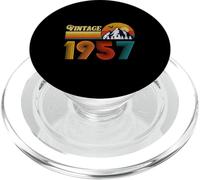 Camisa de cumpleaños número 69 años 69 años Hombres Mujeres Retro Vintage 1957 PopSockets PopGrip para MagSafe