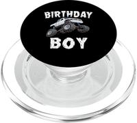 Camisa de cumpleaños para niño Monster Truck Are My Jam Car Lover Gifts PopSockets PopGrip para MagSafe