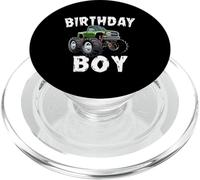 Camisa de cumpleaños para niño Monster Truck Are My Jam Car Lover Gifts PopSockets PopGrip para MagSafe