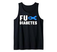 Camisa de Diabetes FU - Camisa de Diabetes FU Concientización sobre la Diabetes Camiseta sin Mangas