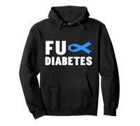 Camisa de Diabetes FU - Camisa de Diabetes FU Concientización sobre la Diabetes Sudadera con Capucha