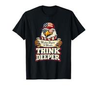 Camisa de discusión Profunda para Amantes de la filosofía patriótica Camiseta