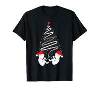 Camisa de Embarazo de Navidad con diseño de árbol de Navidad Camiseta gráfica económica