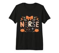 Camisa de Enfermera de otoño para Mujer Thankful Grateful Blessed Camiseta Premium