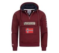 Geographical Norway - Sudadera DE Hombre GYMCLASS Burdeos Talla XL