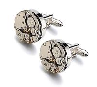 Camisa de esmoquín, Gemelos exquisitos de alta gama con movimiento sin palabras, puños clavos, camisas for hombres, regalos negocios comercio exterior