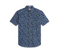 Camisa De Estampado Floral Ben Sherman Para Hombre En Azul Marino, 2XL-5XL