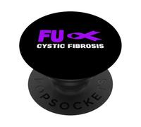 Camisa de Fibrosis quística de Mierda - Concientización sobre la Fibrosis quística PopSockets PopGrip Adhesivo