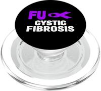 Camisa de Fibrosis Quística FU - Conciencia de la Fibrosis Quística PopSockets PopGrip para MagSafe