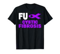 Camisa de Fibrosis Quística Fuck - Conciencia sobre la Fibrosis Quística Camiseta