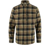 Camisa De Flanela Para Hombre Fjällräven Värmland De Cuadros Marrón NUEVO