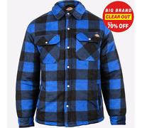 Dickies Hombre, Sobrecamisa Portland, AZUL REAL, S