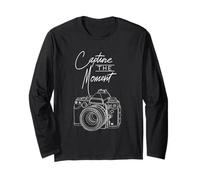 Camisa de fotografía de cámara Capture The Moment para fotógrafo Manga Larga