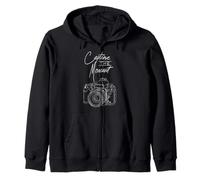Camisa de fotografía de cámara Capture The Moment para fotógrafo Sudadera con Capucha