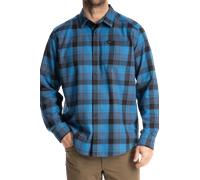 Camisa de Franela Klim Cottonwood Midweight Fusión Azul/NegroXXL Fusión Azul,Negro