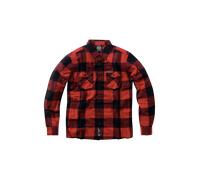 Camisa de Franela Rígida West Coast Choppers Rojo/NegroXXL Rojo,Negro