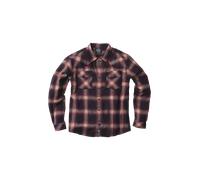 Camisa de Franela West Coast Choppers Outlaw Rojo/GrisM Rojo,Gris