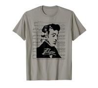 Camisa de Frederic Chopin para amantes de la música Chopin, regalo de pianista Camiseta
