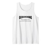 Camisa de Geocache Cuando dejas Que los Nerds salgan del Geocaching Camiseta sin Mangas