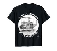 Camisa de helicóptero Huey UH-1 - Regalo de aviación del ejército Veterinario de Vietnam Camiseta gráfica económica