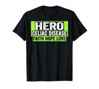 Camisa de héroe de la Enfermedad celíaca - Conciencia de la Enfermedad celíaca Camiseta
