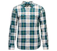 Camisa de hombre Black Diamond M Project Twill Ls Shirt Talla: XL / Color: verde/blanco