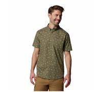 Camisa de hombre Columbia Rapid Rivers™ Printed Short Sleeve Shirt Talla: XXL / Color: verde oscuro