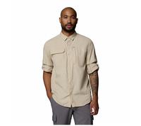 COLUMBIA Skien Valley Long Sleeve Shirt - Hombre - Gris / Beige - talla XL- modelo 2026