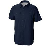 Columbia Hombre Camisa de manga corta, Azul ( Collegiate Navy ), XXL