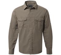 Camisa de hombre Craghoppers Kiwi Long Sleeved Shirt Talla: L / Color: marrón
