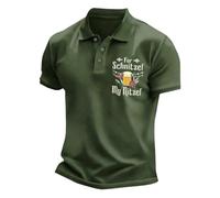 Camisa de Hombre Estilo clásico Holgado de Talla Grande, Tendencia de Moda Urbana, Manga Corta, Botones, Color Liso, para Diario y Salidas, Tejido Transpirable, cómoda.