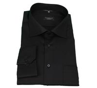 Camisa De Hombre Eterna De Manga Larga Business Comfort Fit Negra 8817 E19K 39
