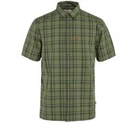 Camisa de hombre Fjällräven Övik Lite Shirt SS M Talla: M / Color: verde/negro