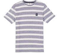 Camisa De Hombre Garcia Regular Fit Azul Blanco Gris Rayas C51205 2540 ASH GREY