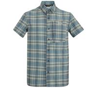 Regatta Camisa Ligera de Manga Corta Hombre, Ideal para Senderismo y protección contra Insectos