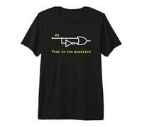 Camisa de Ingeniero - 2b o no 2b Esa es la Pregunta - Circuito Camiseta Premium